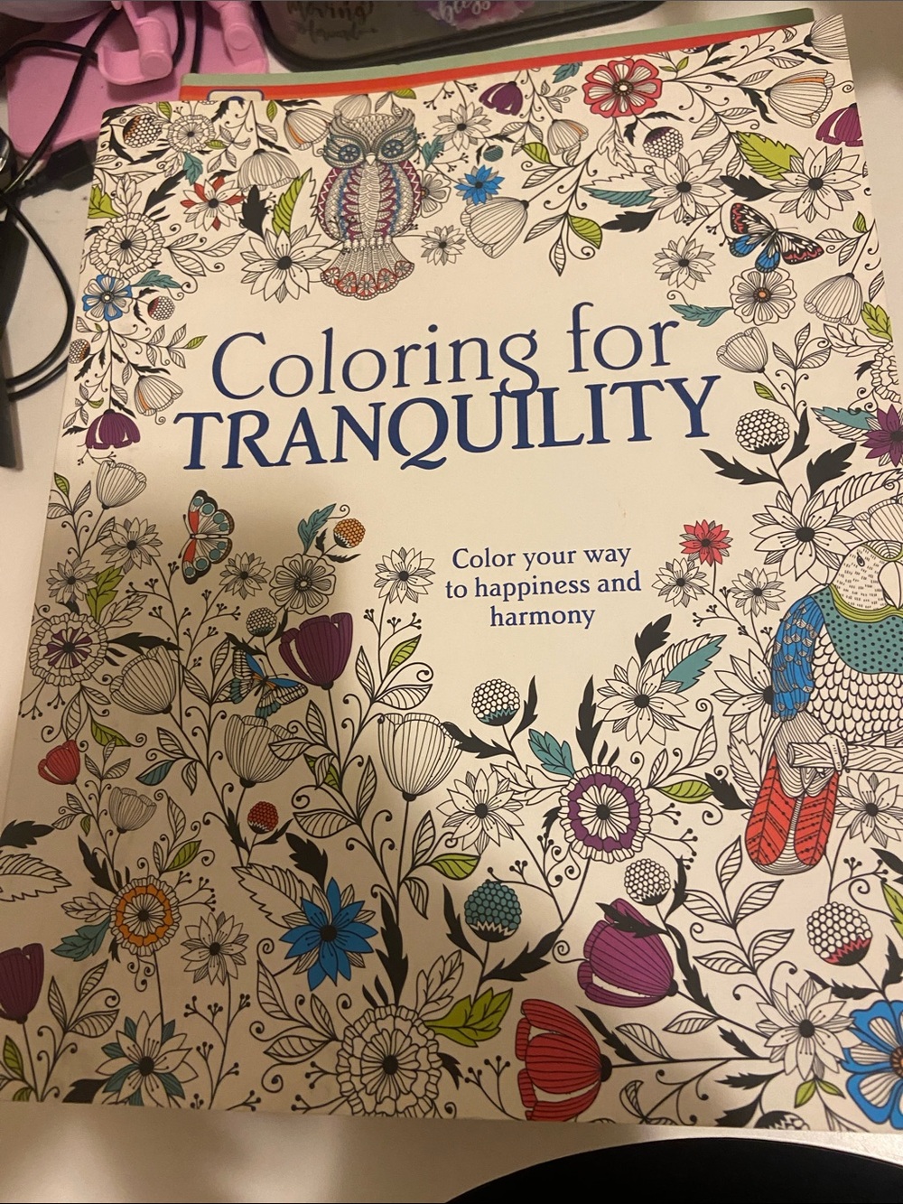 Coloring for Tranquility Softcover Coloring Book
